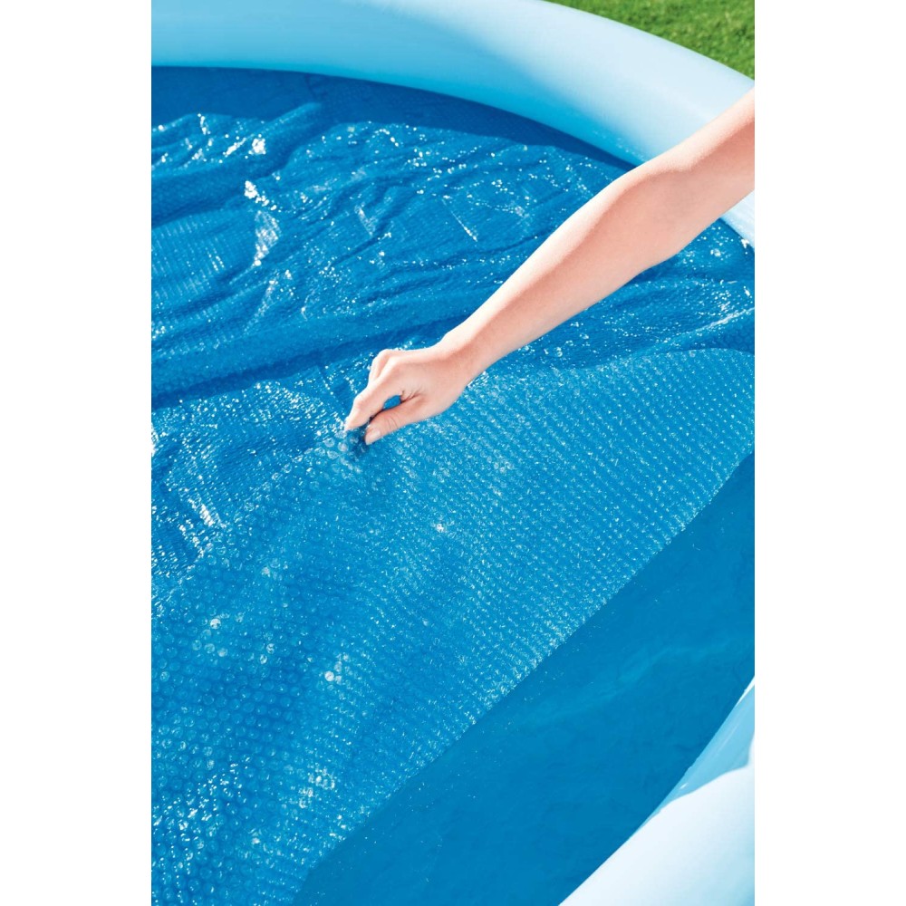 10ft Steel Pro Frame Solar Pool Cover Flow Clear - Bestway