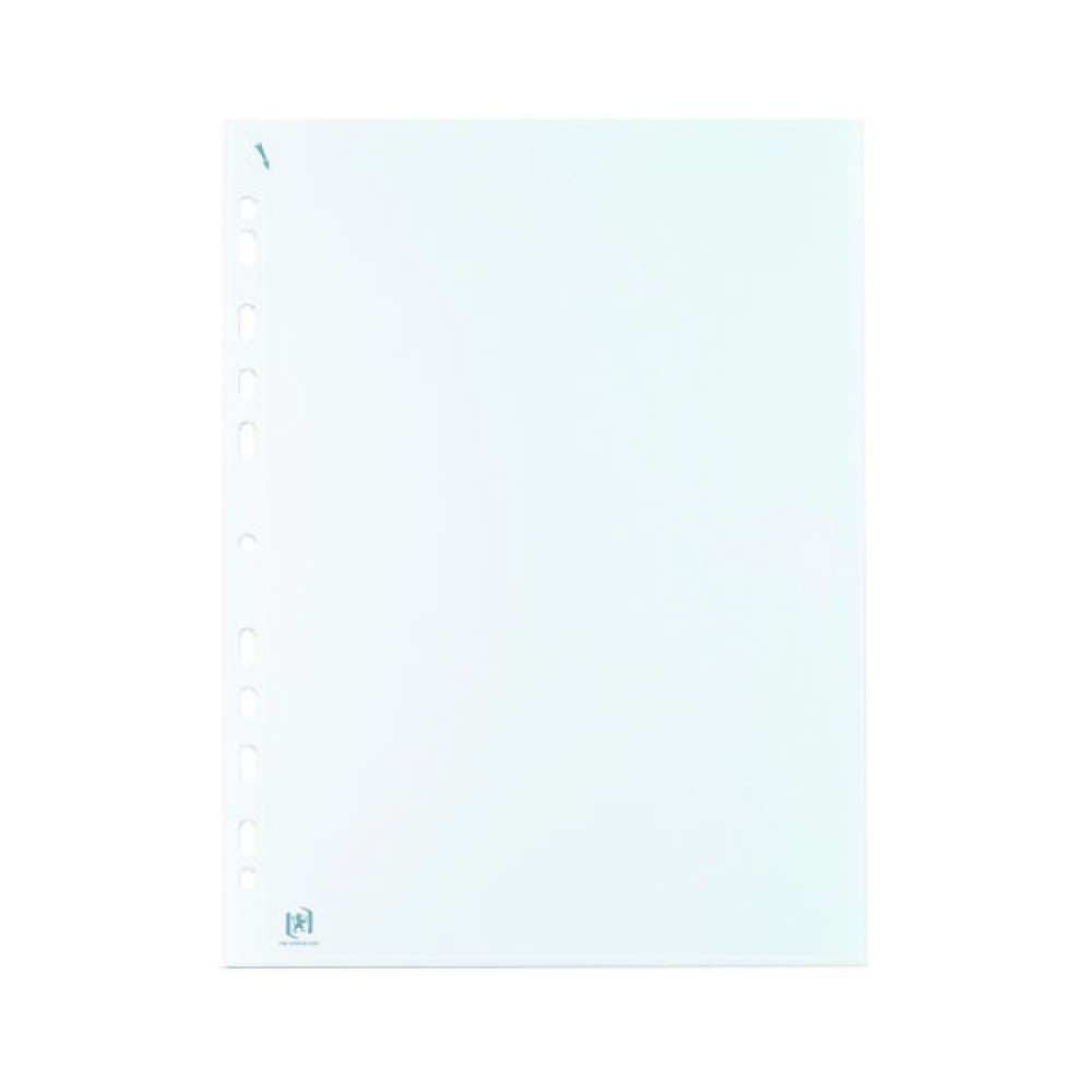 Elba Quick In Punched Pockets A4 Clear (100 Pack) 400012939