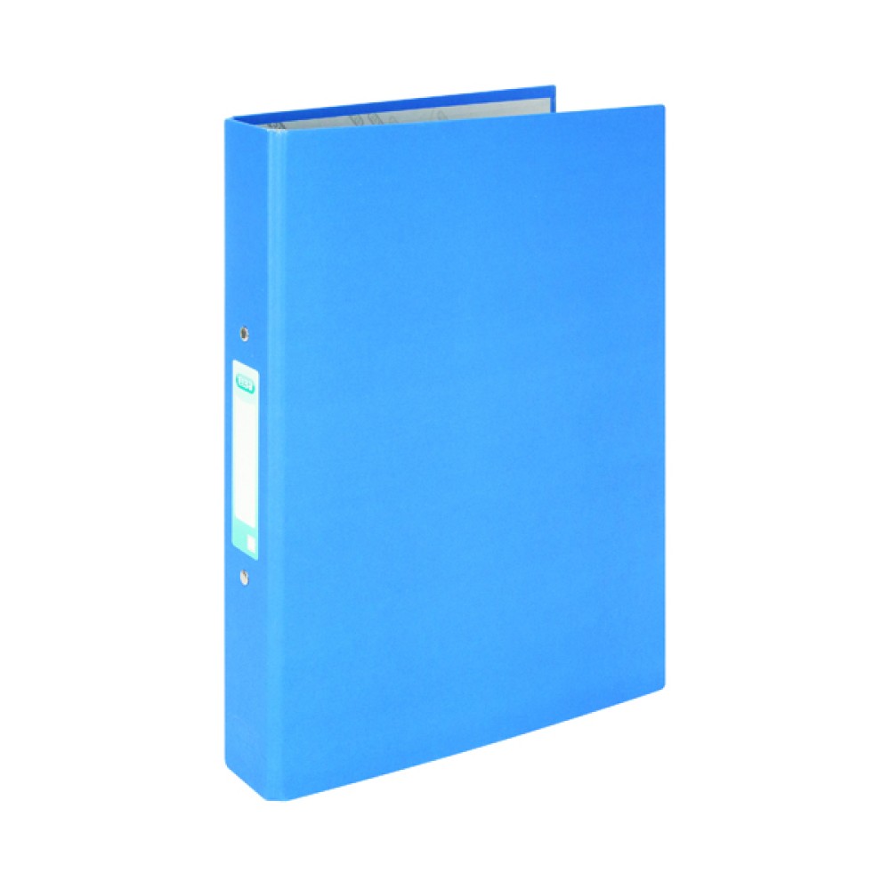 Elba 25mm Ring Binder Paper Over Board A4 Blue (10 Pack) 400033496