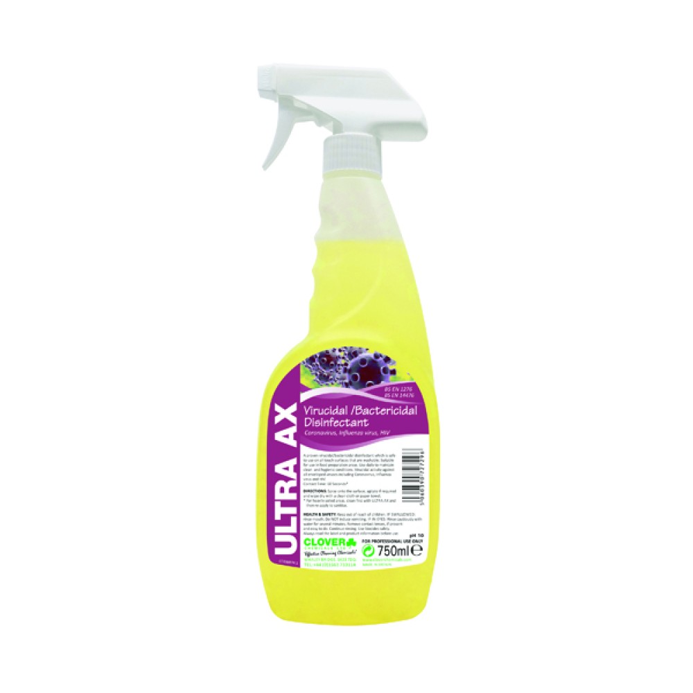 Ultra AX Disinfectant Spray 750ml (6 Pack) 259