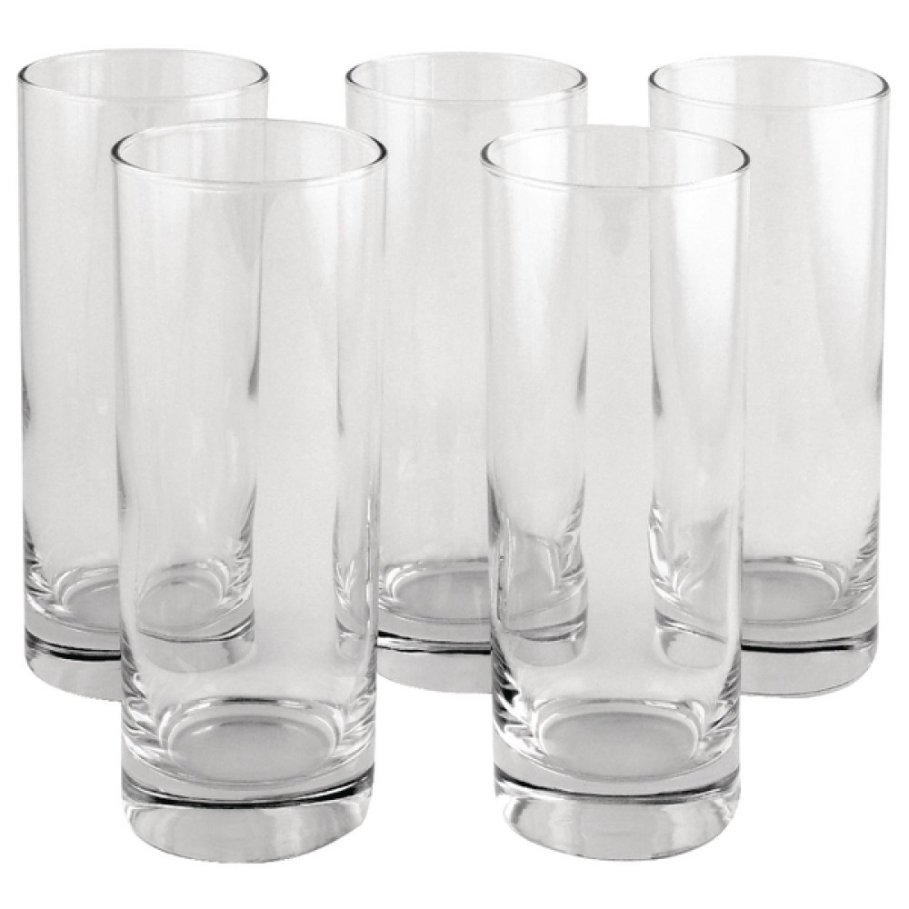 Clear Tall Tumbler Drinking Glass 36.5cl (6 Pack) 0301023