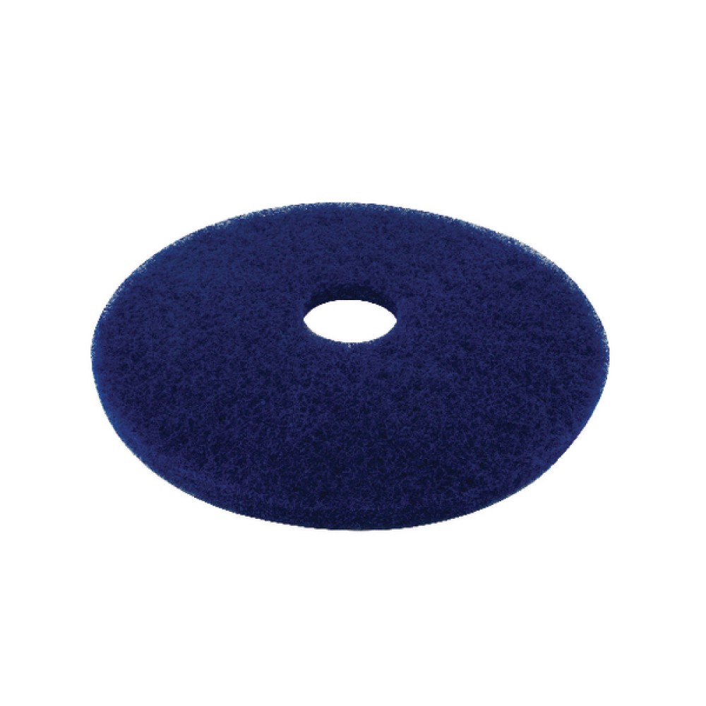 3M Cleaning Floor Pad 430mm Blue (5 Pack) 2NDBU17