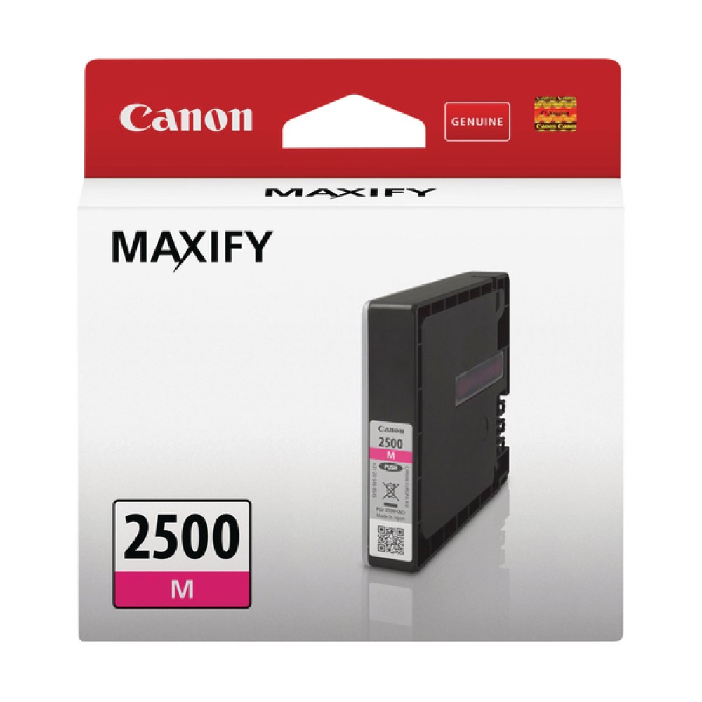 Canon PGI-2500M Magenta Ink Cartridge 9302B001