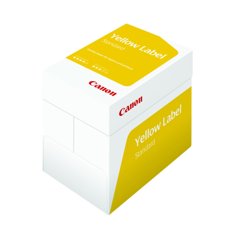 Canon Yellow Label Standard ECF A4 Paper 80gsm White (2500 Pack) 97003515