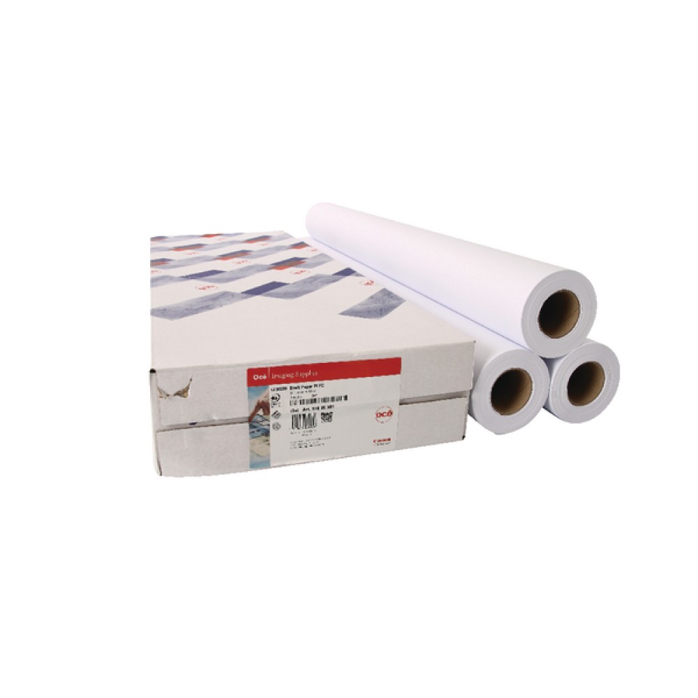 Canon 841mmx91m Uncoated Draft Inkjet Paper 97025714