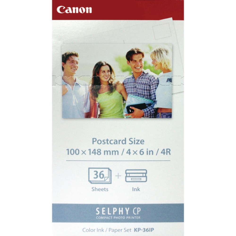 Canon KP-36IP SELPHY Colour Cartridge/Paper Pack 7737A001