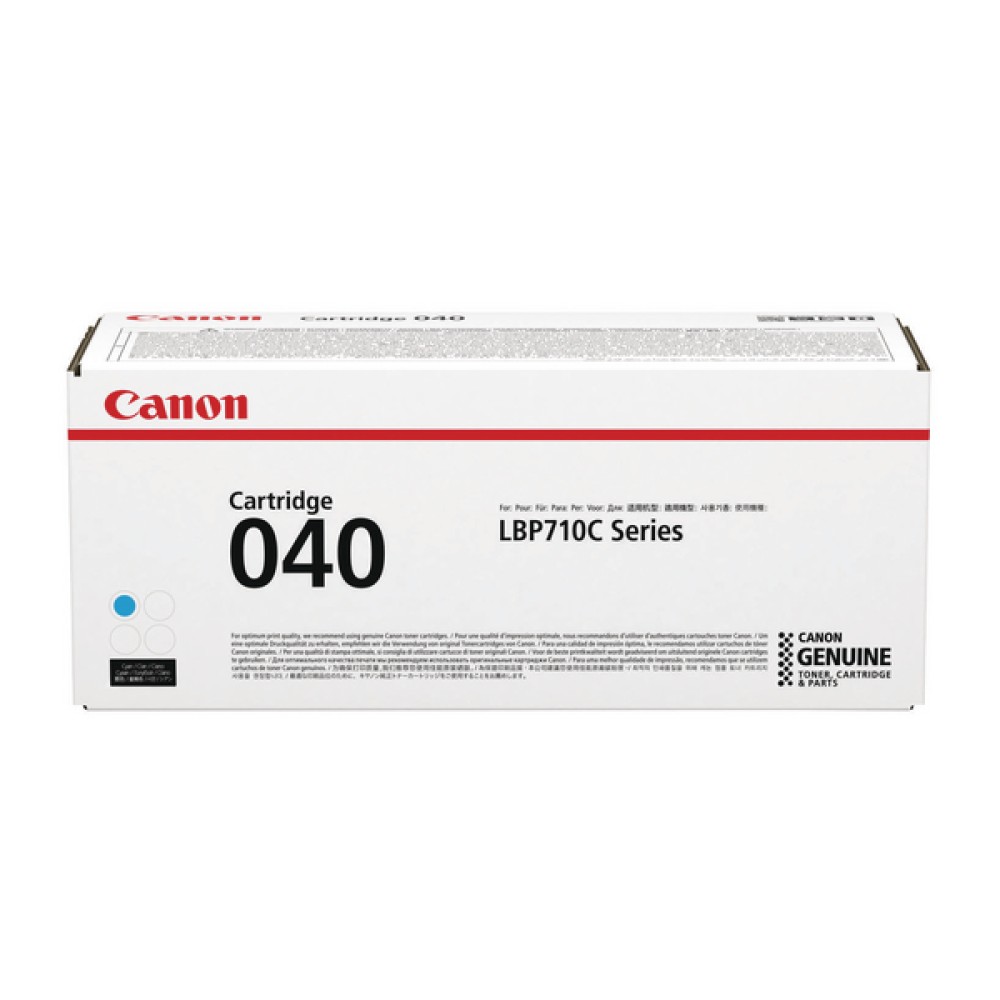 Canon 040 Cyan Toner Cartridge 0458C001