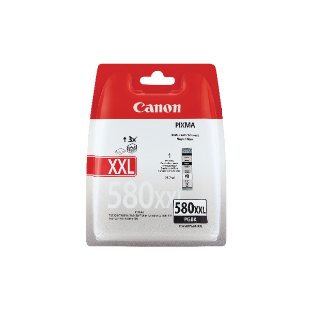 Canon PGI-580XXL Pigment Black Ink Cartridge 1970C001
