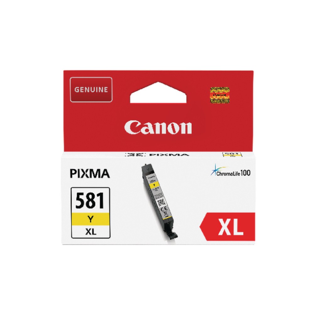 Canon CLI-581XL Yellow Ink Cartridge 2051C001