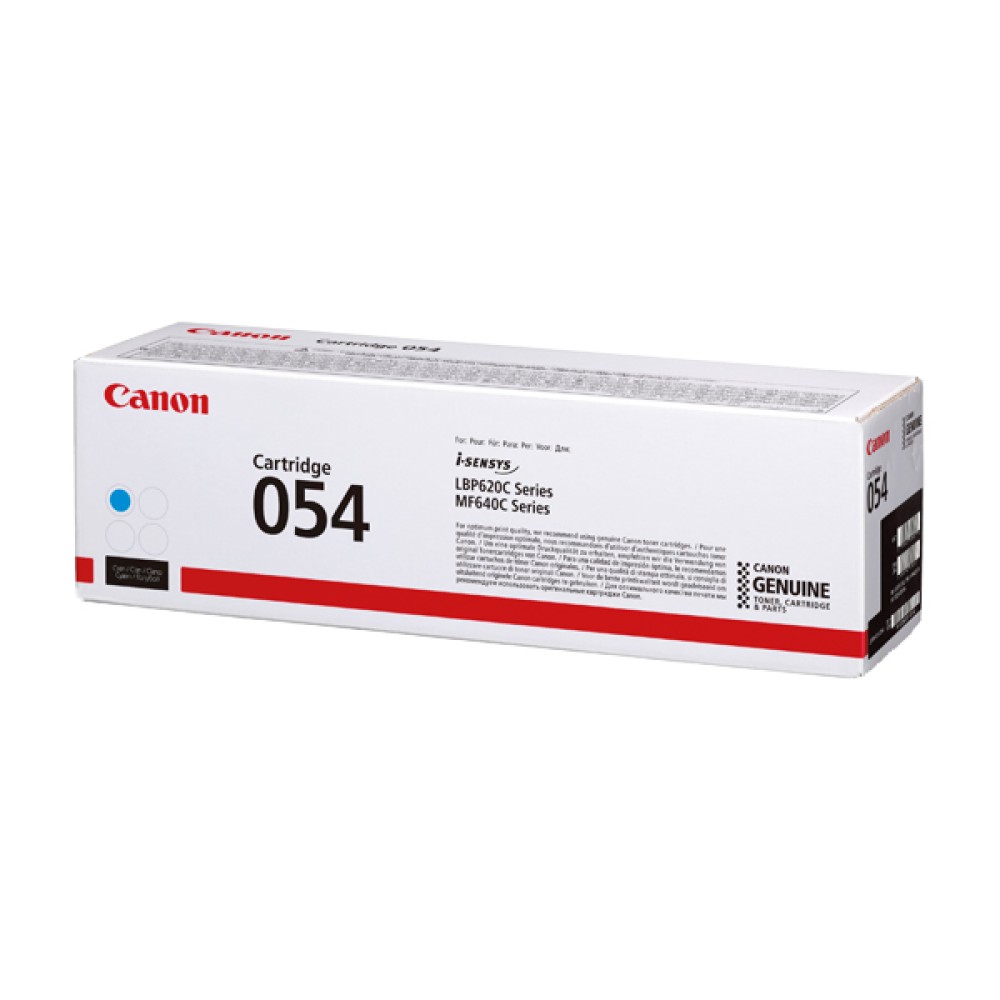 Canon 054 Laser Toner Cartridge Cyan 3023C002