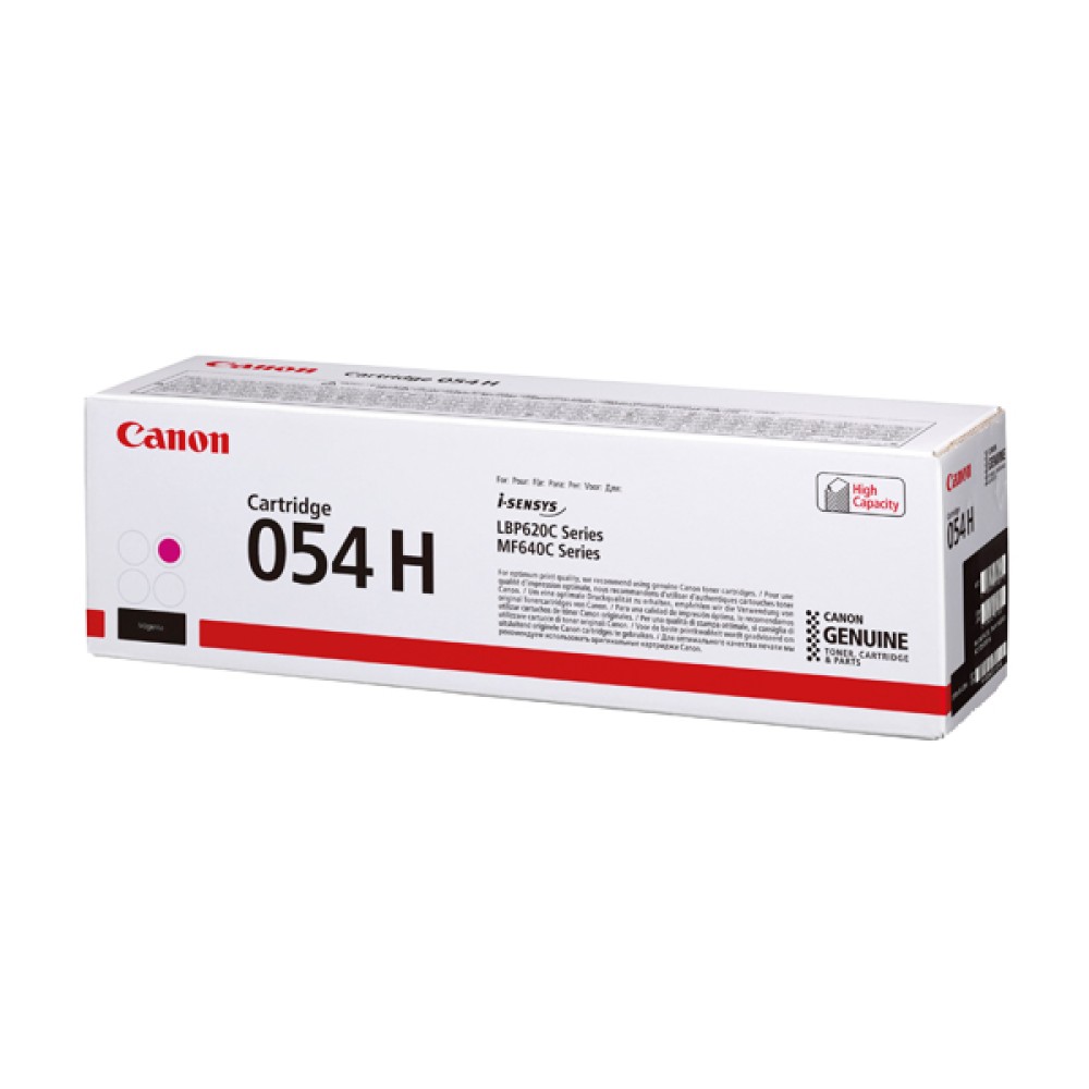 Canon 054 High Yield Laser Toner Cartridge Magenta 3026C002