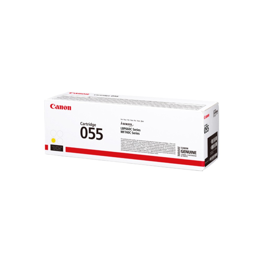 Canon 055 Laser Toner Cartridge Yellow 3013C002