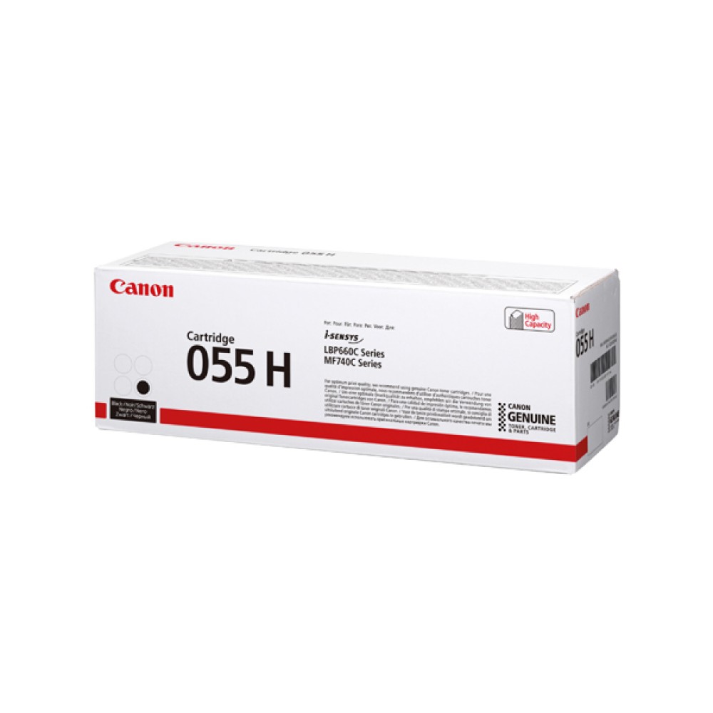 Canon 055 High Yield Laser Toner Cartridge Black 3020C002