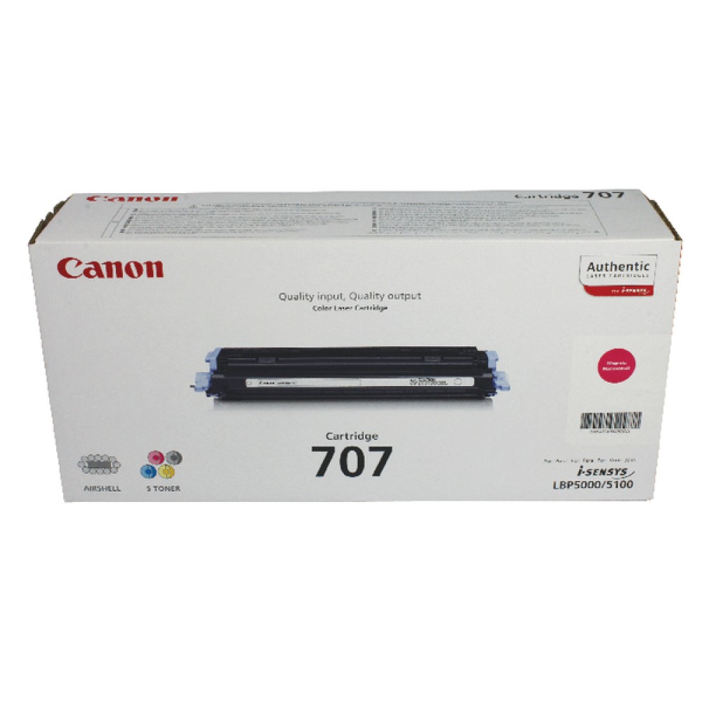 Canon 707 M Magenta Toner Cartridge 9422A004