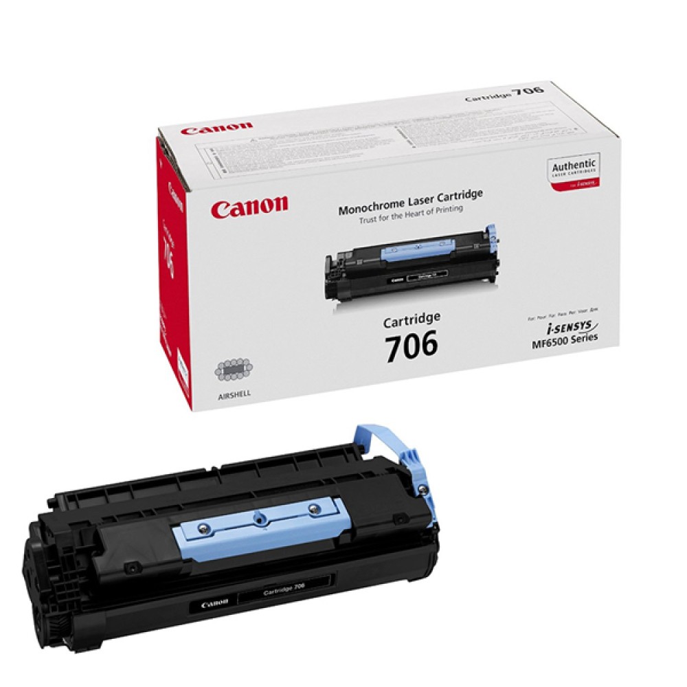 Canon 706 Black Toner Cartridge 0264B002