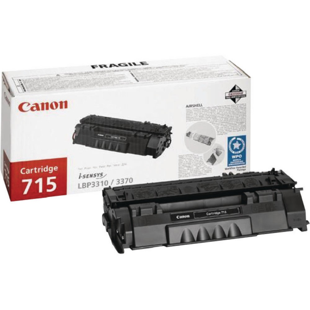 Canon 715 Black Toner Cartridge 1975B002