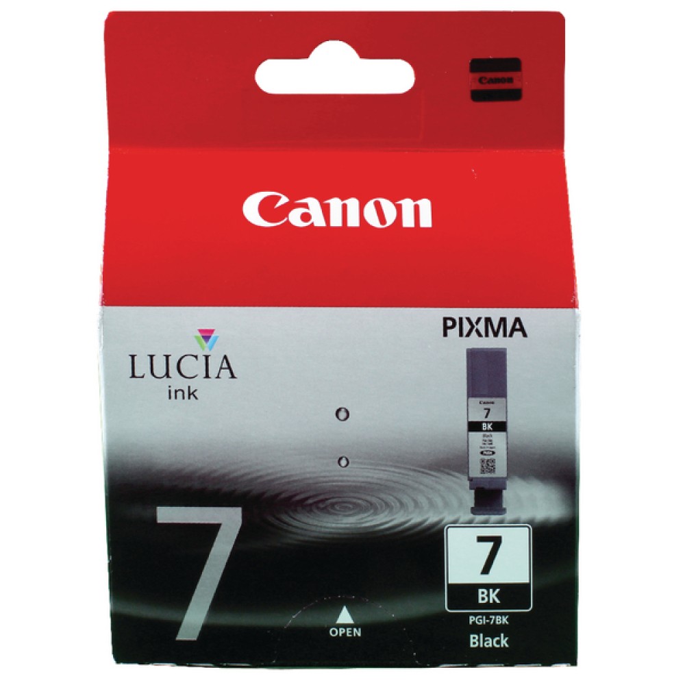 Canon PGI-7BK Black Inkjet Cartridge 2444B001