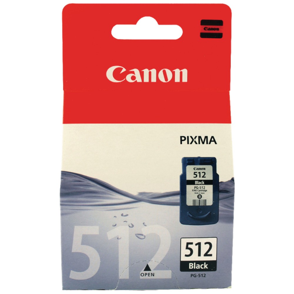 Canon PG-512 Black Inkjet High Yield Cartridge 2969B001