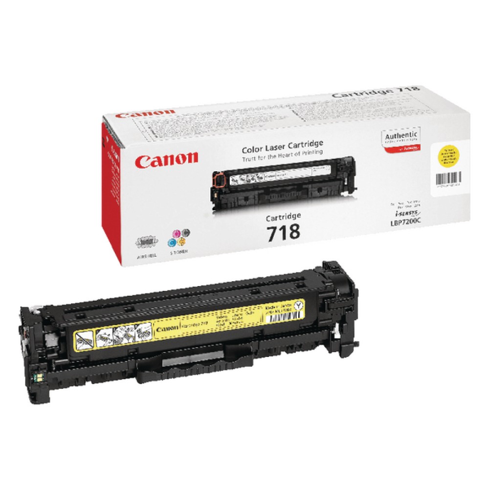 Canon 718Y Yellow Toner Cartridge 2659B002