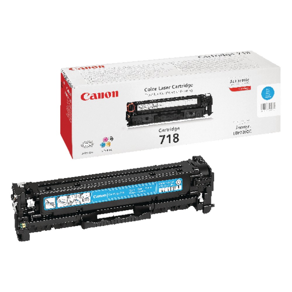 Canon 718C Cyan Toner Cartridge 2661B002