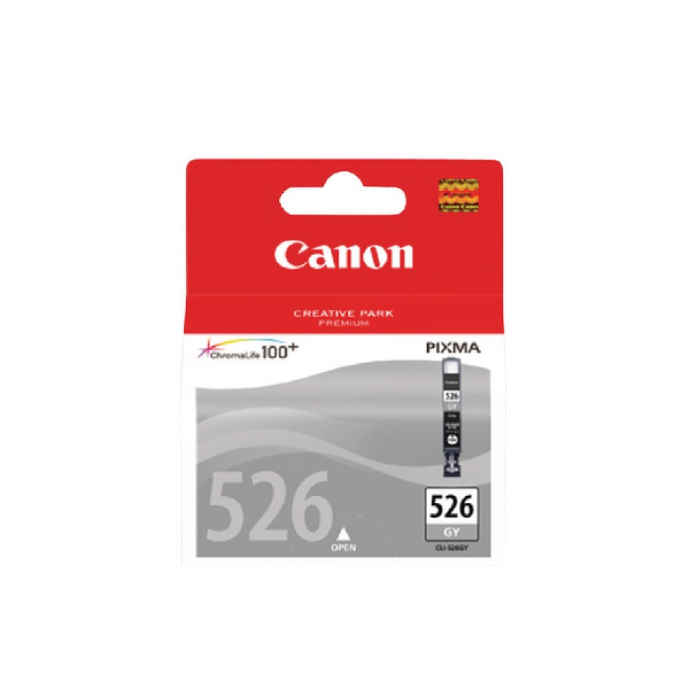 Canon CLI-526GY Grey Inkjet Cartridge 4544B001