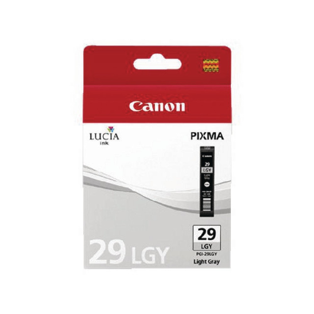 Canon Light Grey 29 PIXMA PRO-1 Ink Tank PGI-29LGY 4872B001AA