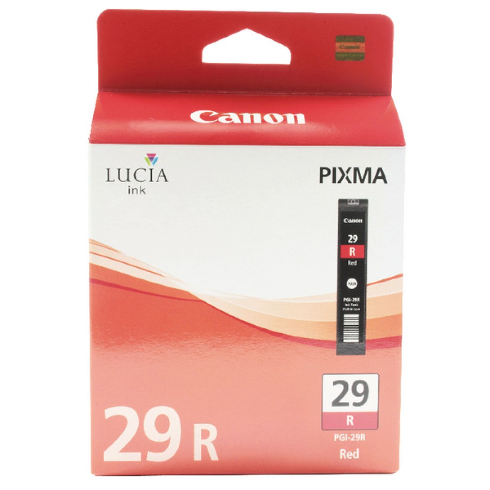 Canon Red 29 PIXMA PRO-1 Ink Tank PGI-29R 4878B001AA