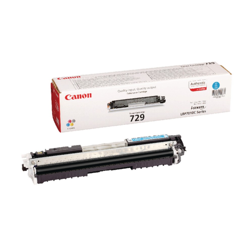 Canon LBP7010C Cyan Laser Toner Cartridge 729C 4369B002