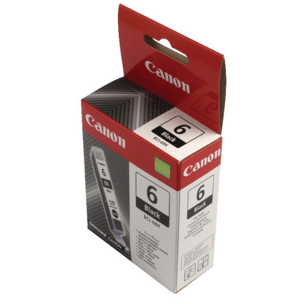 Canon BCI-6BK Black Inkjet Cartridge 4705A002