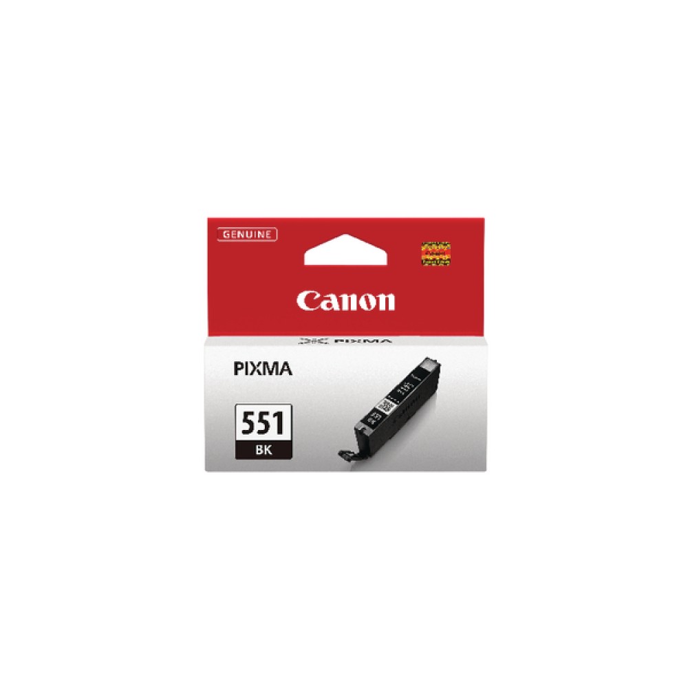 Canon CLI-551BK Black Inkjet Cartridge 6508B001
