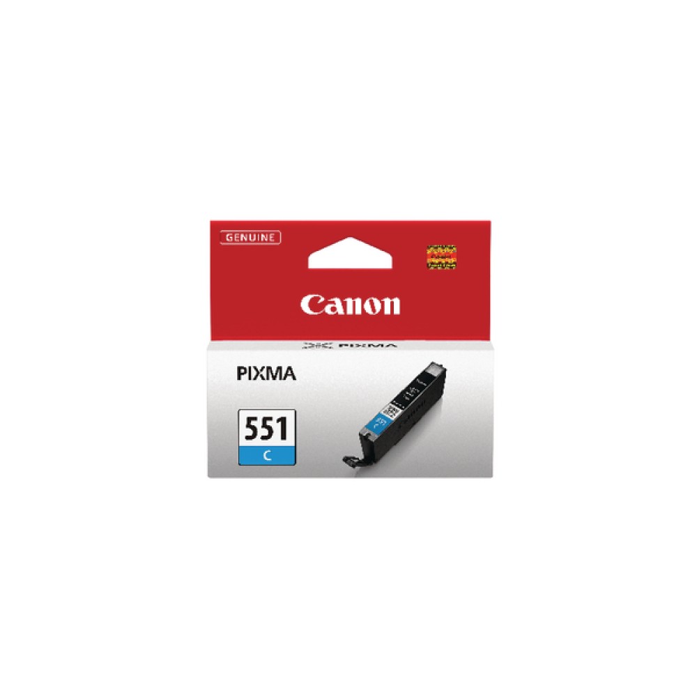 Canon CLI-551C Cyan Inkjet Cartridge 6509B001