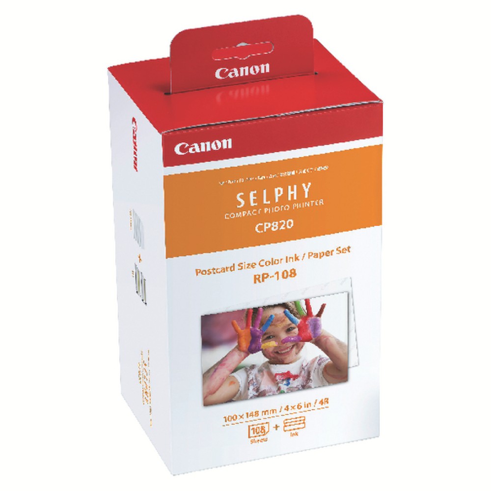 Canon RP-108IP Colour High Capacity Ink/Paper Set 8568B001AA