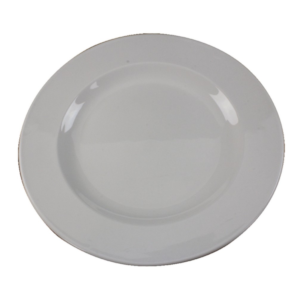 White 250mm Porcelain Plate (6 Pack) 304111