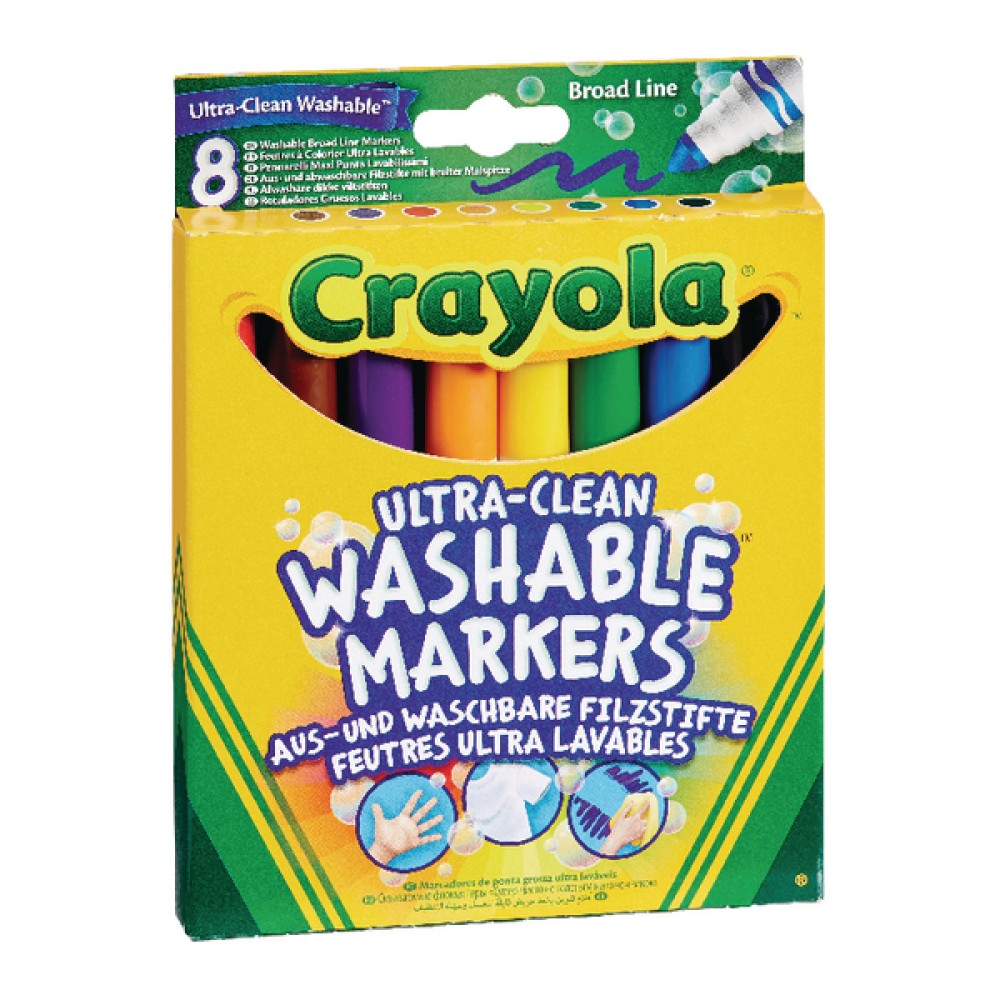Crayola Ultra Clean Washable Markers (48 Pack) 58-8328-E-000