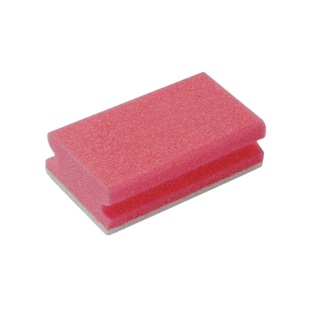 Finger Grip Scourers 130x70x40mm Red (10 Pack) 102422