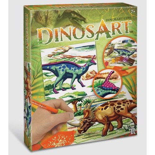 Dinos Art Dazzle-by-Number