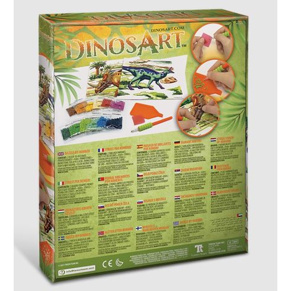 Dinos Art Dazzle-by-Number