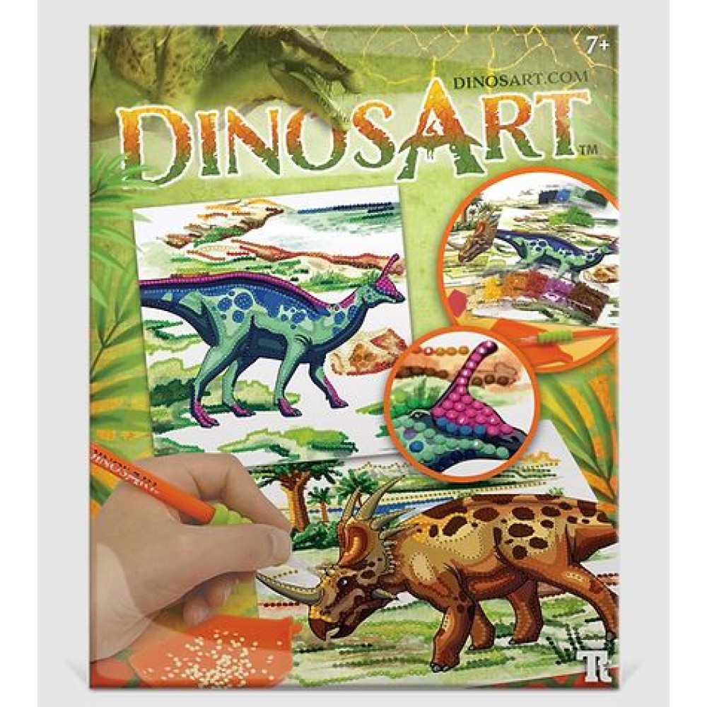 Dinos Art Dazzle-by-Number