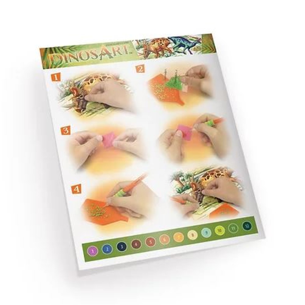Dinos Art Dazzle-by-Number