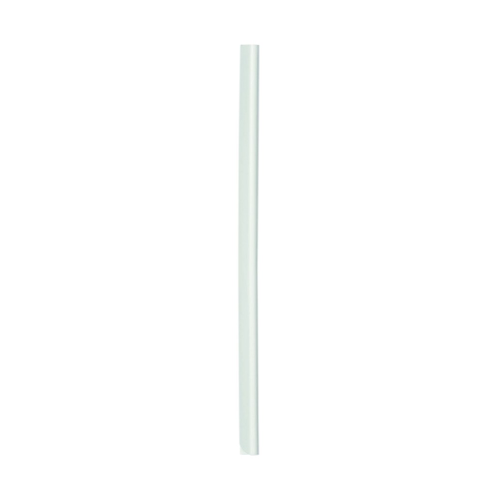 Durable A4 White 6mm Spine Bars (100 Pack) 2901/02