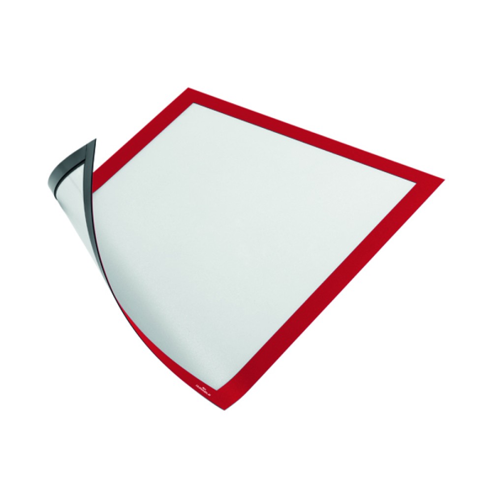 Durable Duraframe Magnetic A4 Red (5 Pack) 486903