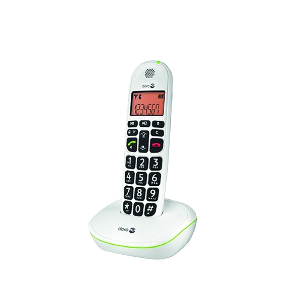 Doro DECT Cordless Telephone Big Button PHONEEASY 100W