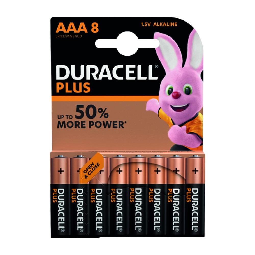 Duracell Plus AAA Battery (8 Pack) 81275401
