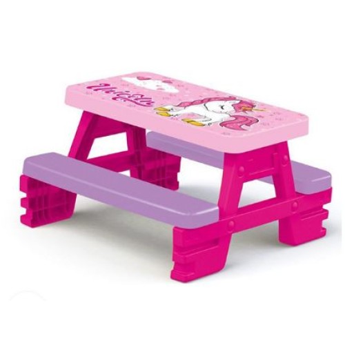 Unicorn Picnic Table For 4