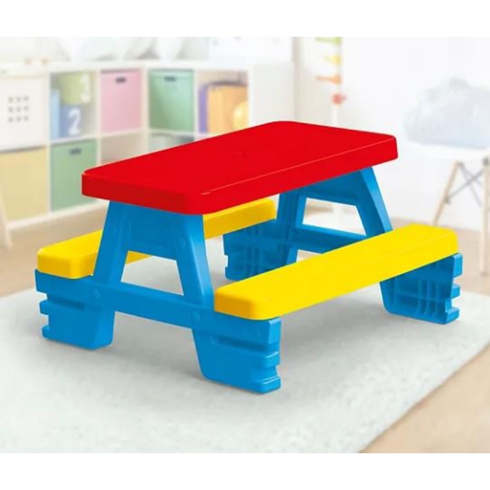 Dolu Toddlers Kids Picnic Table For 4