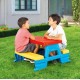 Dolu Toddlers Kids Picnic Table For 4