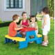Dolu Toddlers Kids Picnic Table For 4