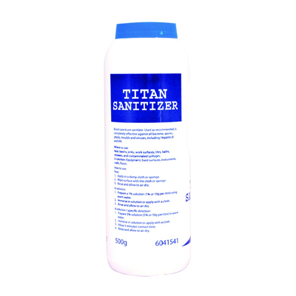 Titan Sanitiser Detergent Powder 500g 100884197