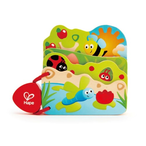 Baby's Bug Book Display - Hape