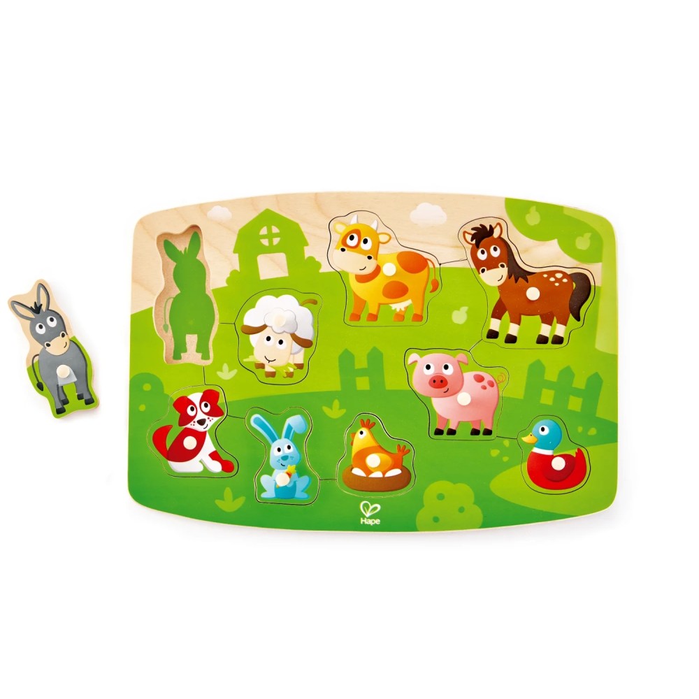 Farmyard Peg Puzzle